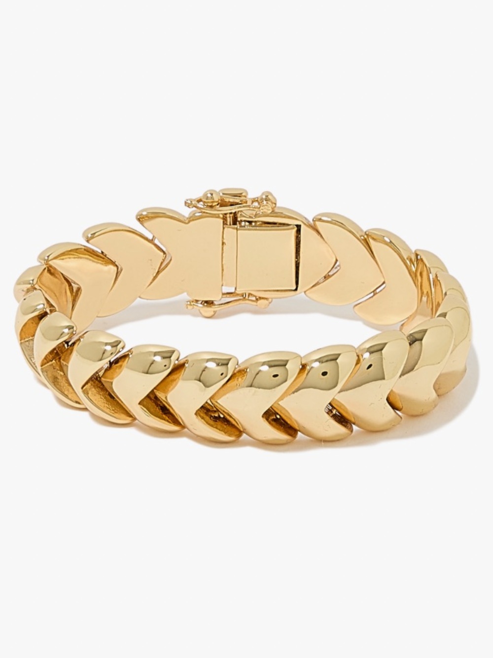 Annie Bing Layered Heart Chain Bracelet